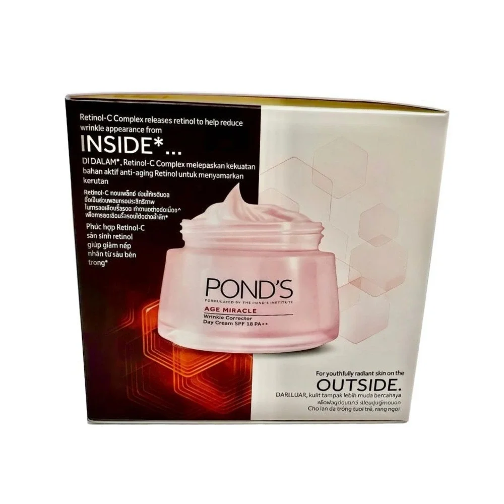 POND'S Age Miracle Wrinkle Corrector SPF 18 Anti Aging Day Cream 1.7 oz 50g